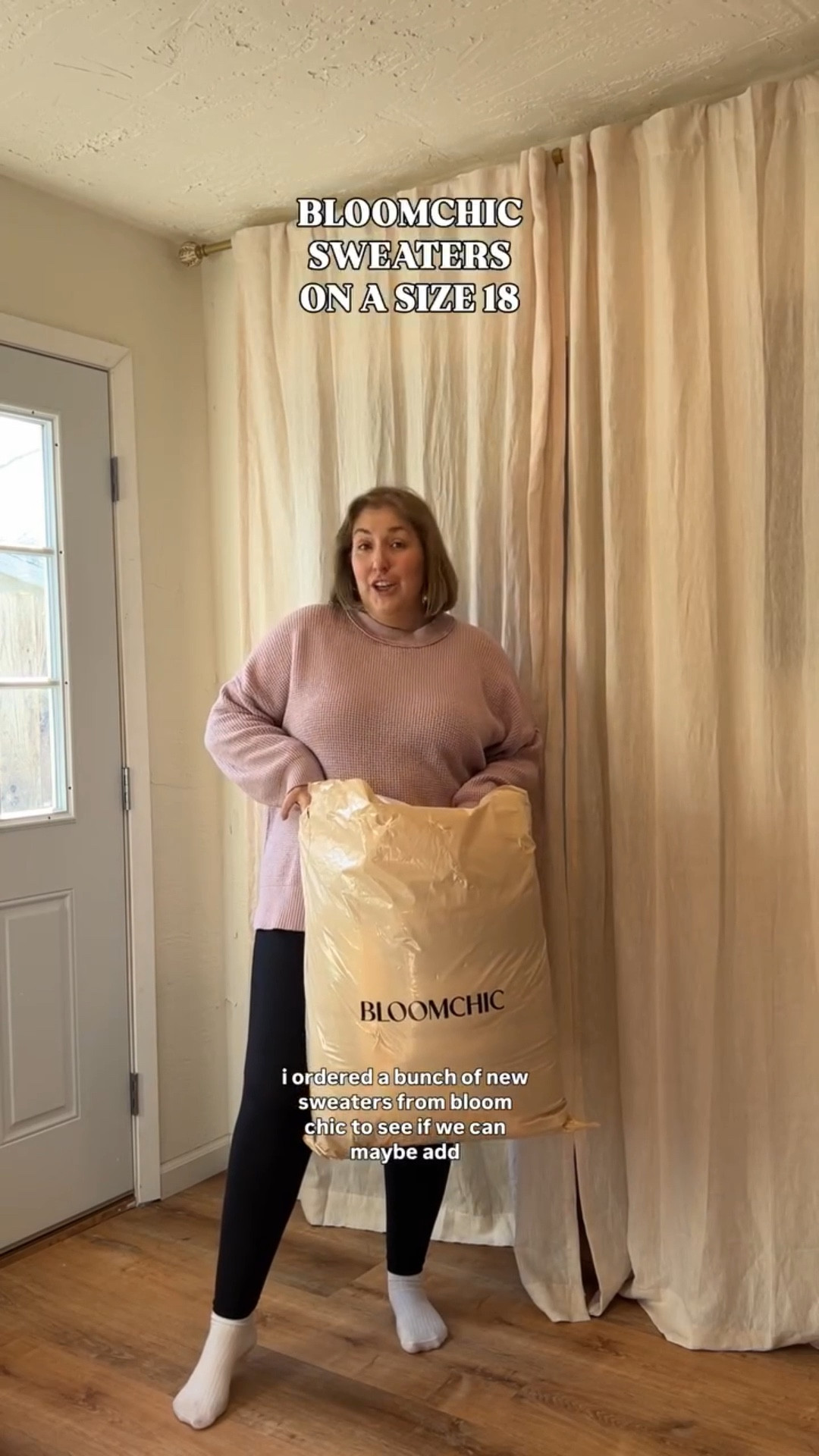 Some cute cozy sweaters from Bloomchic for my leggings-only uniform right now. 

Got 18/20 in everything except the checkered cardigan and blue and orange zip - both 14/16  

#LTKSeasonal #LTKMidsize #LTKPlusSize