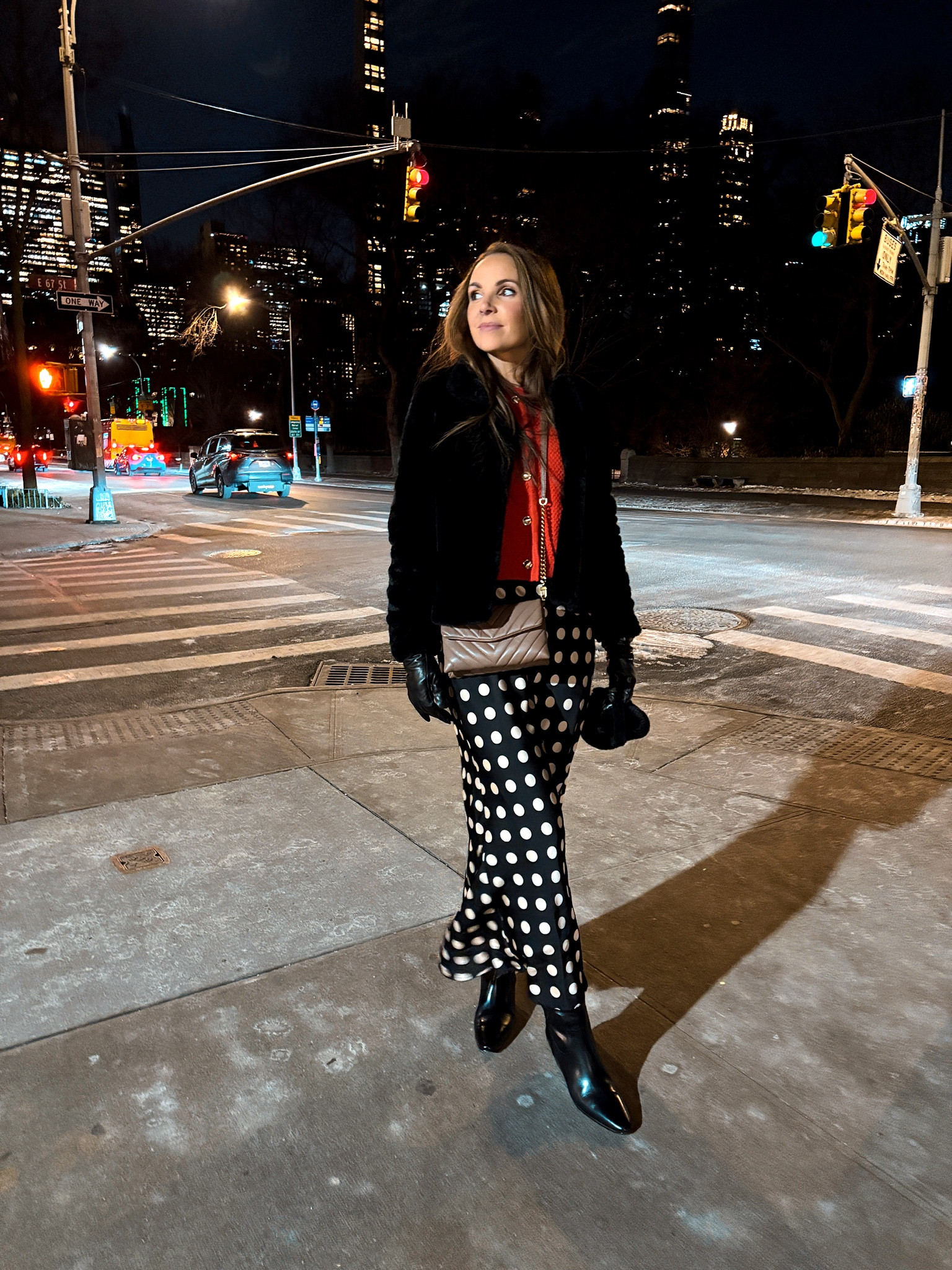 Dinner outfit in New York City 