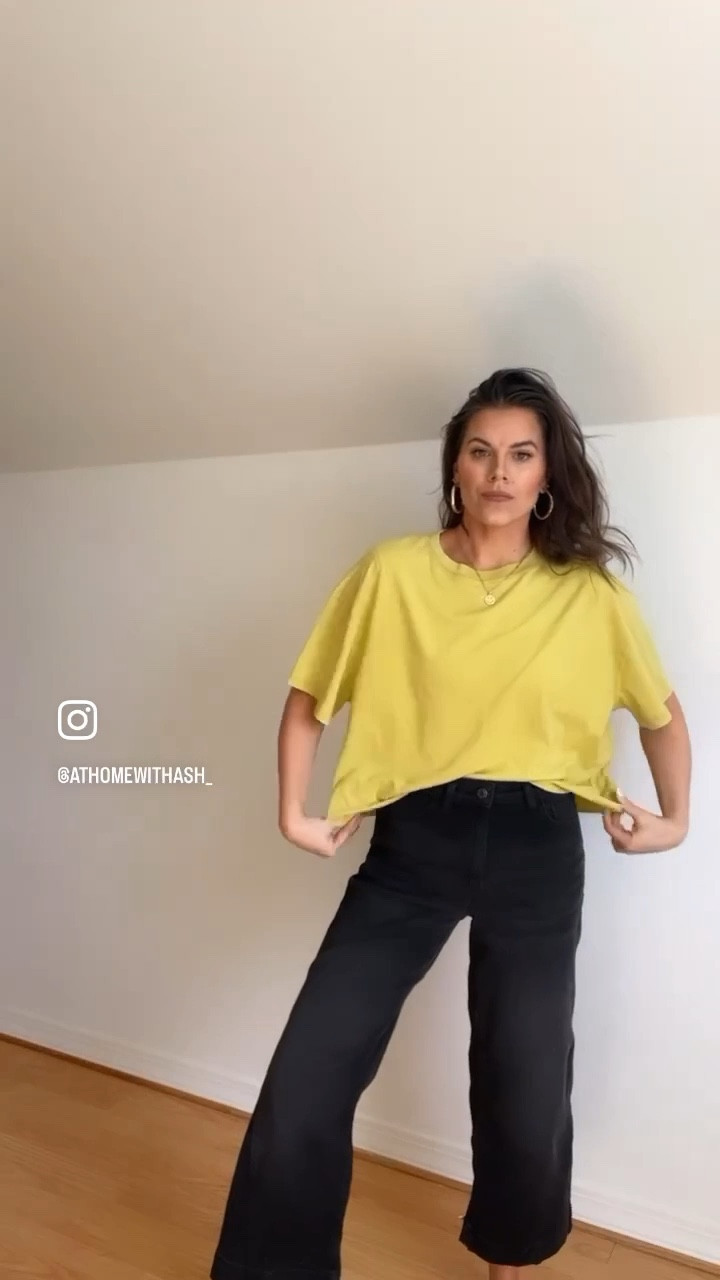 Perfect $10 cropped tees! Want them in every color! Wearing size large for more oversized fit. 

#LTKFind #LTKstyletip #LTKunder50