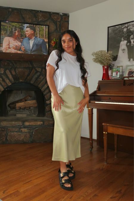 ootd, pinterest aesthetic, sage green, maxi skirt, Nordstrom, spring style, trendy style, under $50, sandals, target style, Steve Madden sandals, style of the day, my look, lulus, satin maxi skirt, spring outfit, outfit idea, outfit inspo

#LTKshoecrush #LTKstyletip #LTKfindsunder50