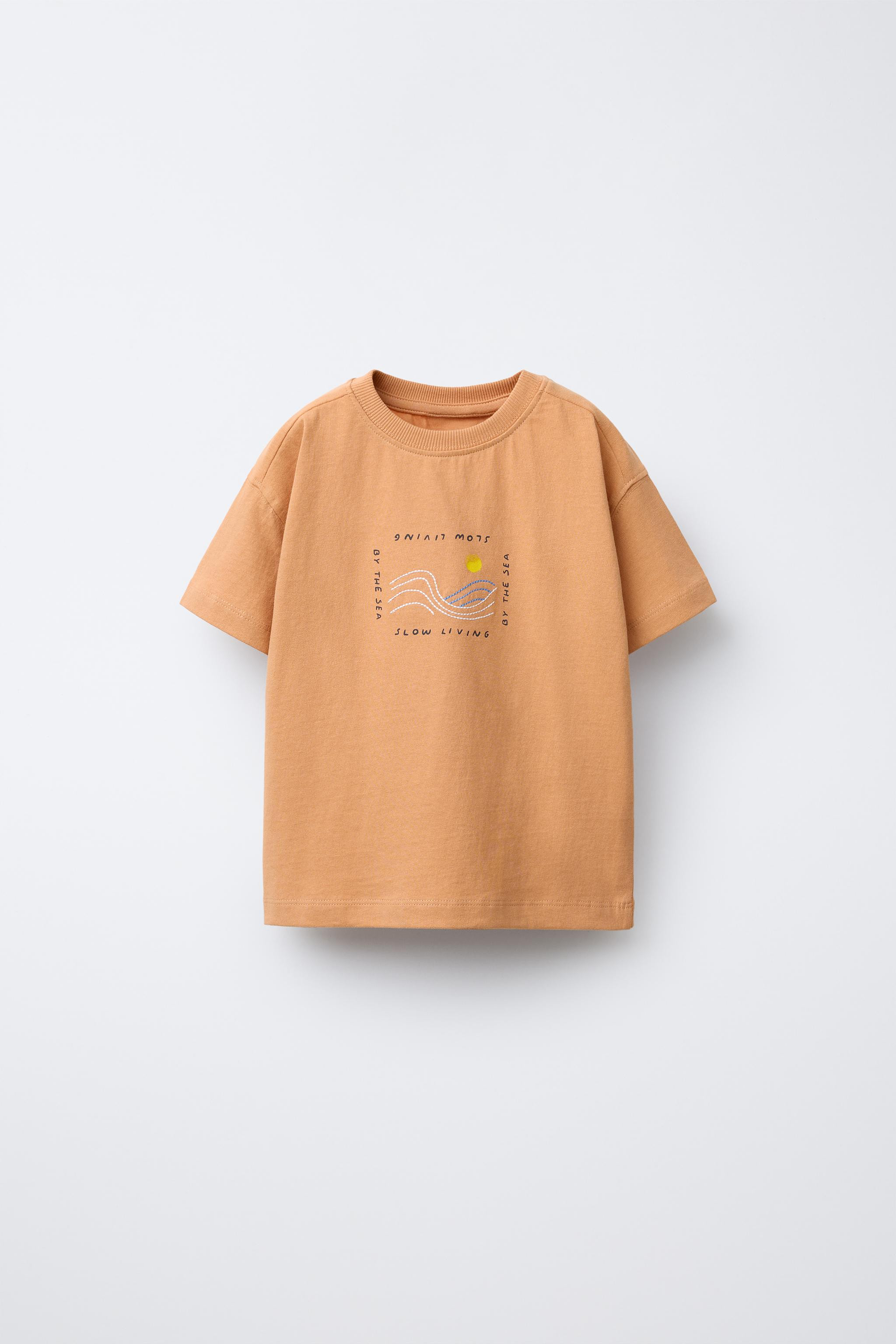 EMBROIDERED T-SHIRT | Zara US
