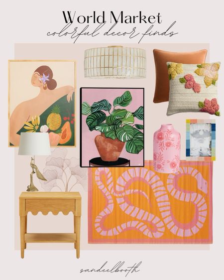 Colorful decor finds  from World Market 🎨💛 

Whimsical home decor, eccentric style, modern boho decorative accents, organic colorful, tassel throws, lumbar pillows, outdoor patio throw pillows

#LTKstyletip #LTKhome