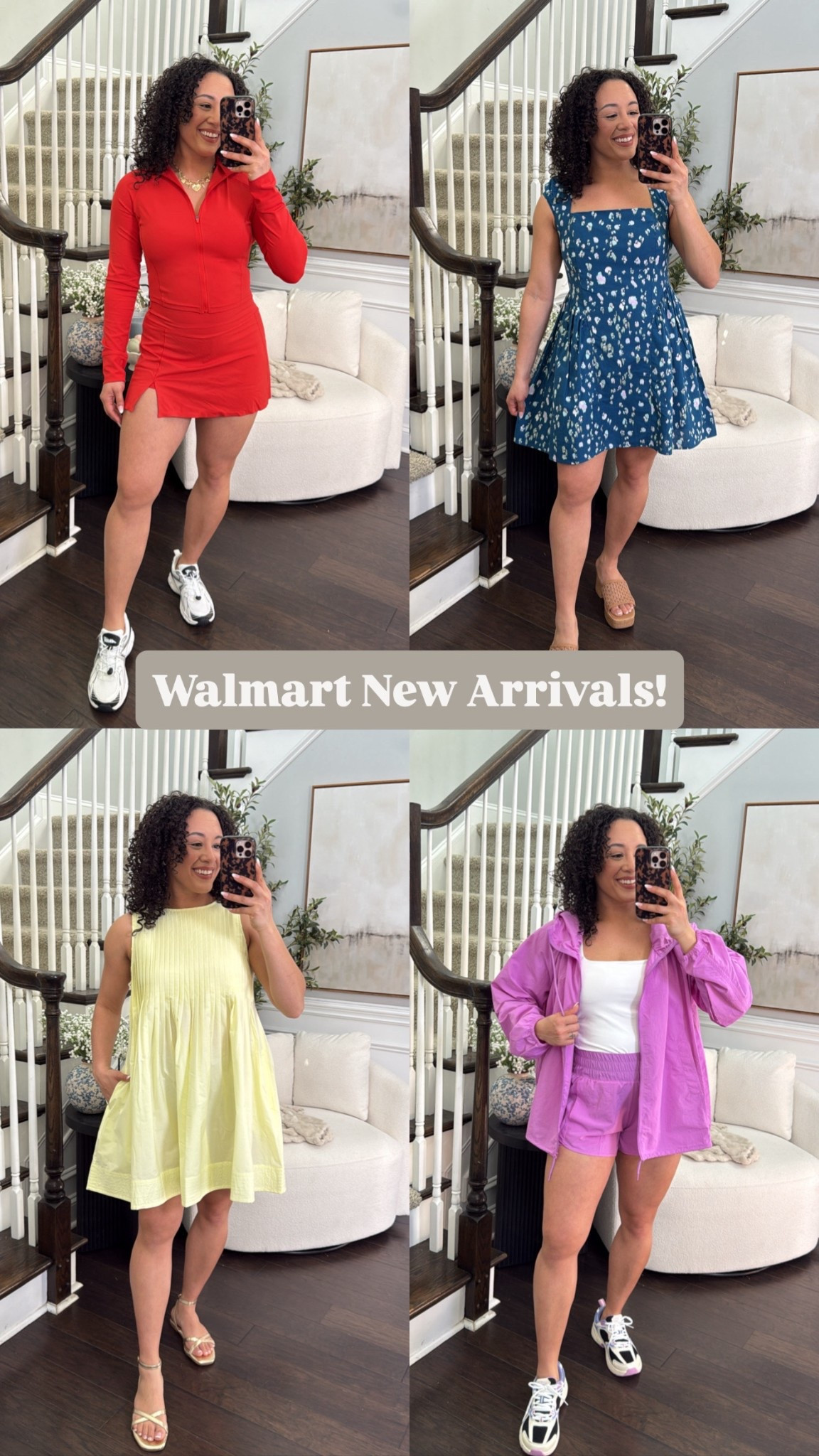 Walmart new arrivals for spring wearing a medium in all! #walmart #walmartfashion #walmartstyle 

#LTKmomlife #LTKootd #LTKSeasonal