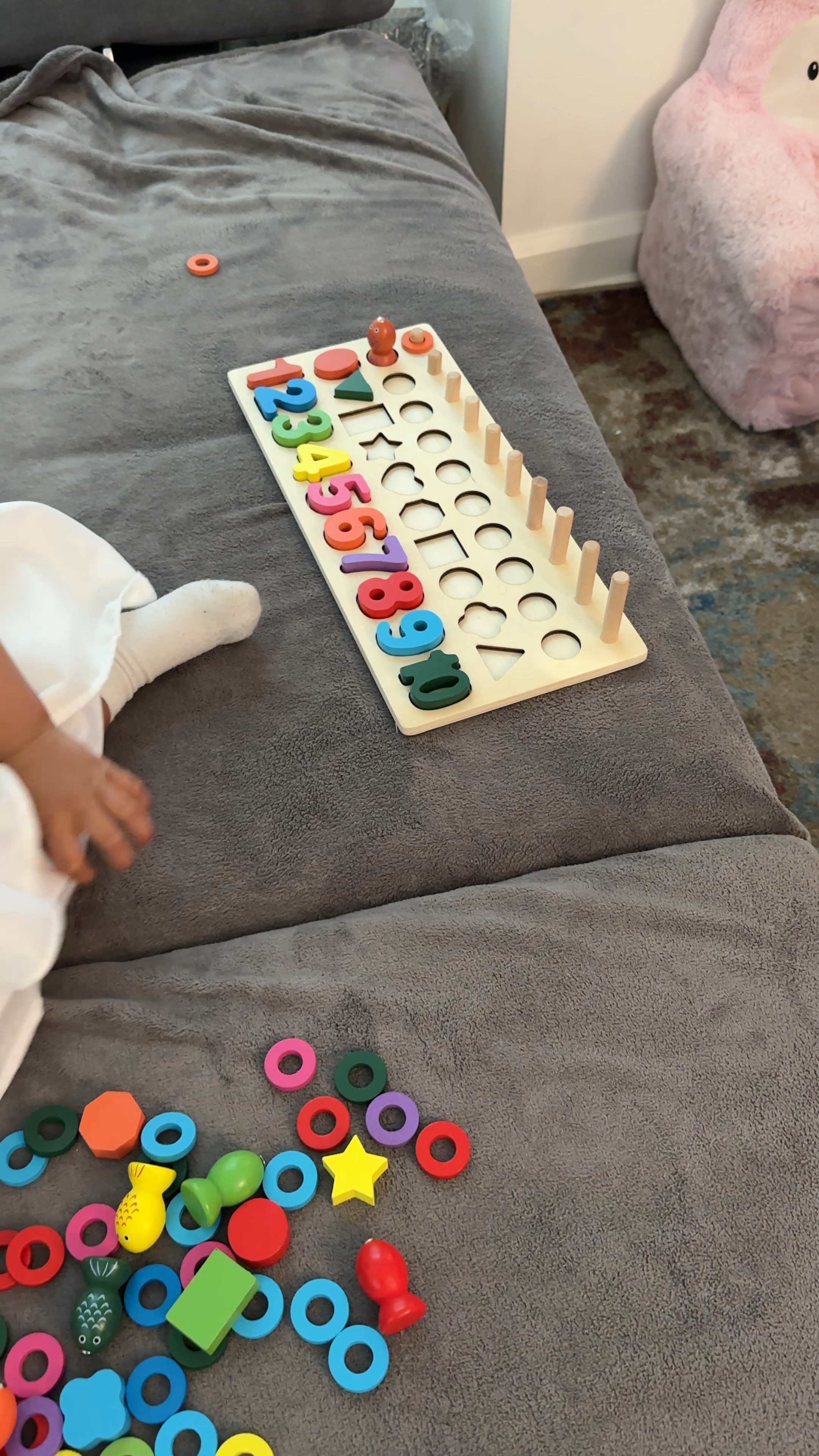 Great wooden kids puzzle for counting, shapes, colors, numbers on sale now! Flash sale, great for toddlers, kids puzzle, toddler game.  Learning Montessori method 

#LTKFamily #LTKSaleAlert #LTKKids