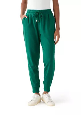 Women's Scallop Hemmed Joggers | Belk