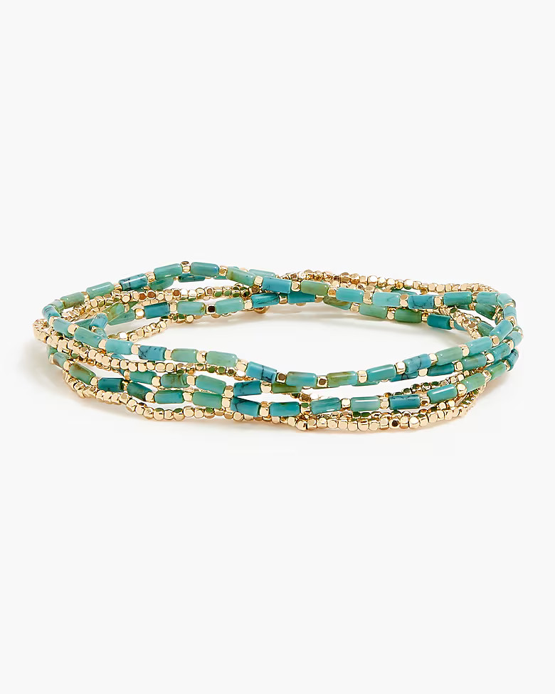 Beaded bracelets six-pack | J.Crew Factory
