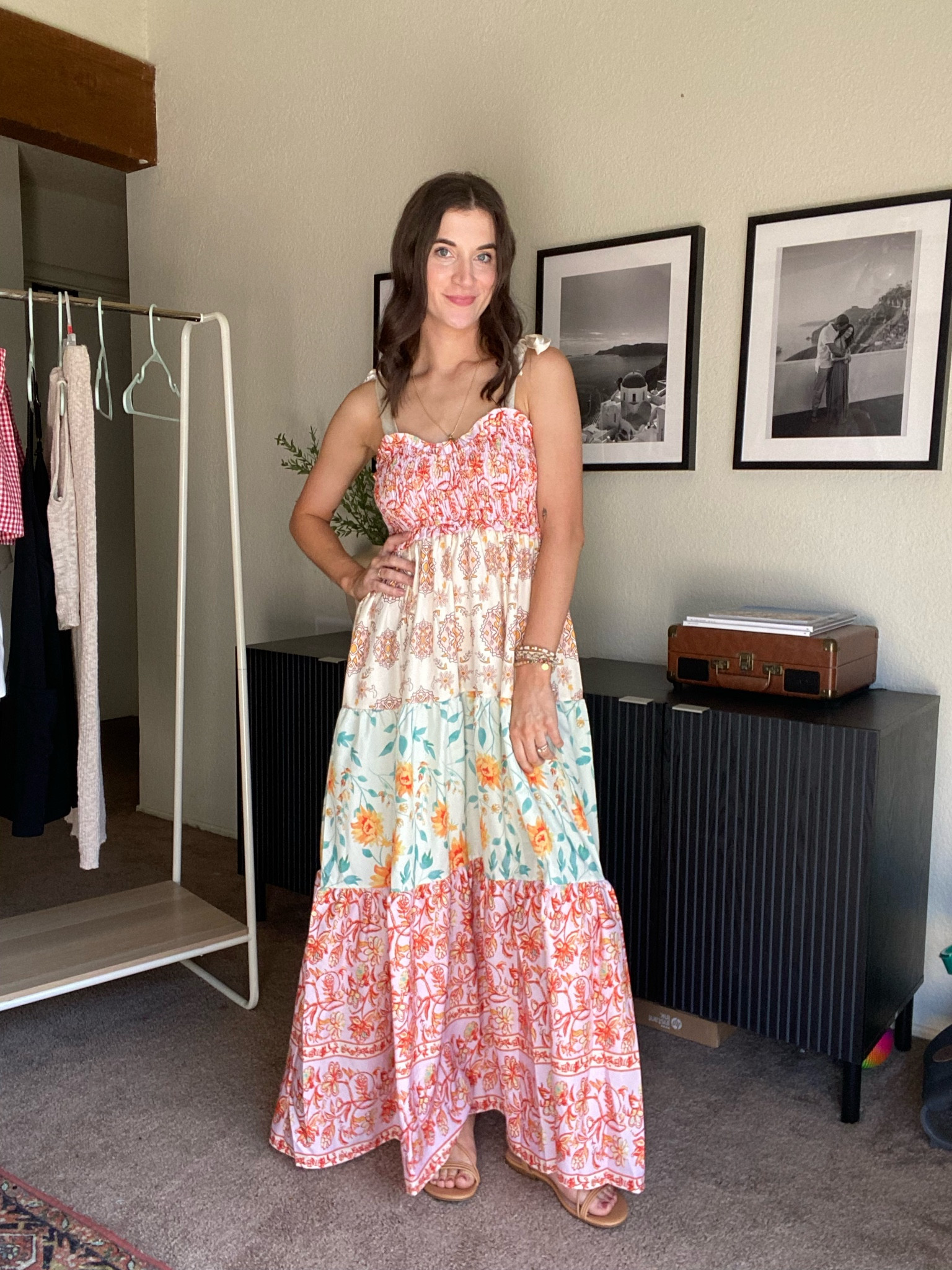 The perfect summer dress! Baby shower, wedding guest, bridal shower, church dress, summer dress, floral dress, maxi dress, vacation dress, amazon dress, amazon fashion, amazonfinds 

#LTKStyleTip #LTKBump #LTKWedding