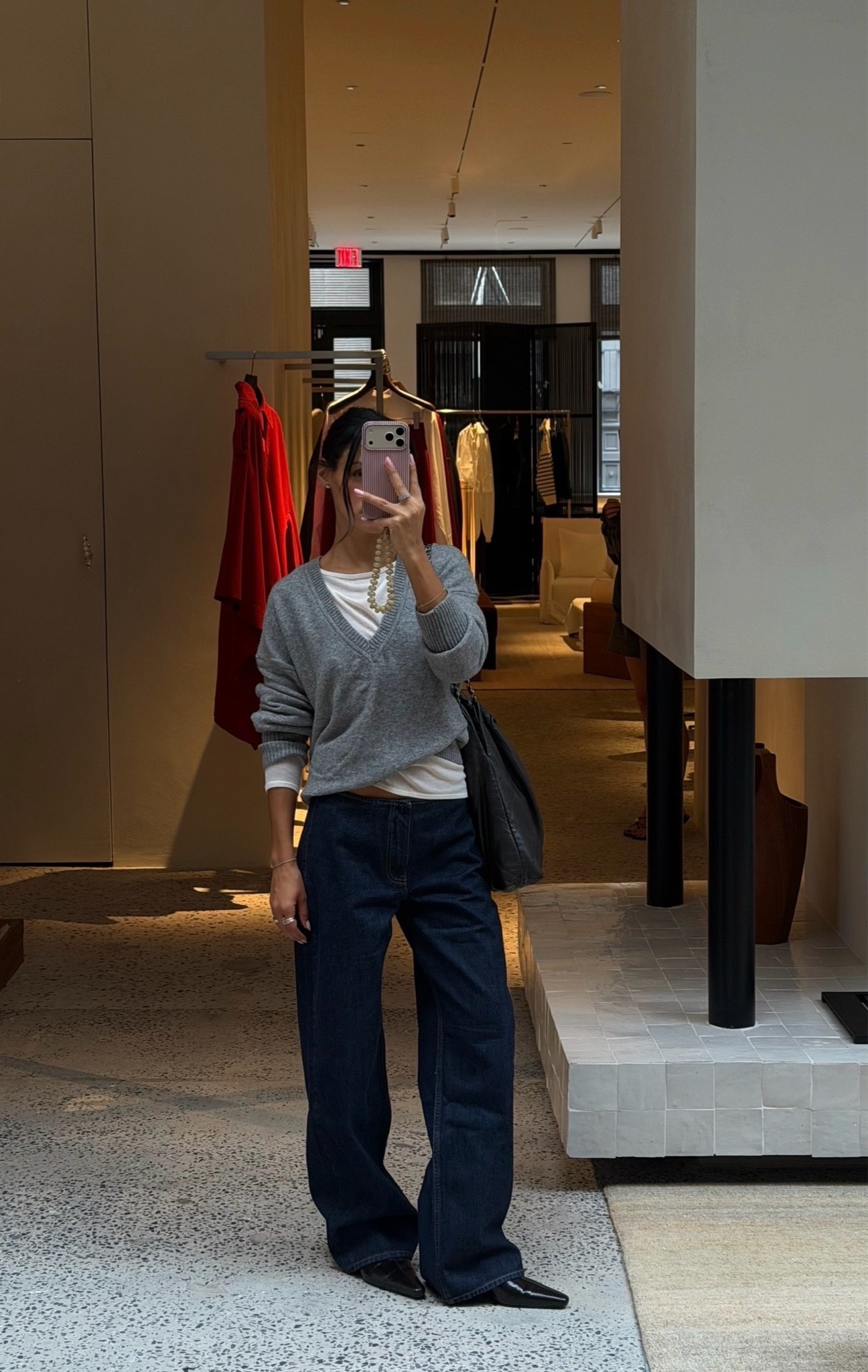 fall style | Abercrombie & fitch grey sweater & jeans

#LTKdayinmylife #LTKootd #LTKTravel