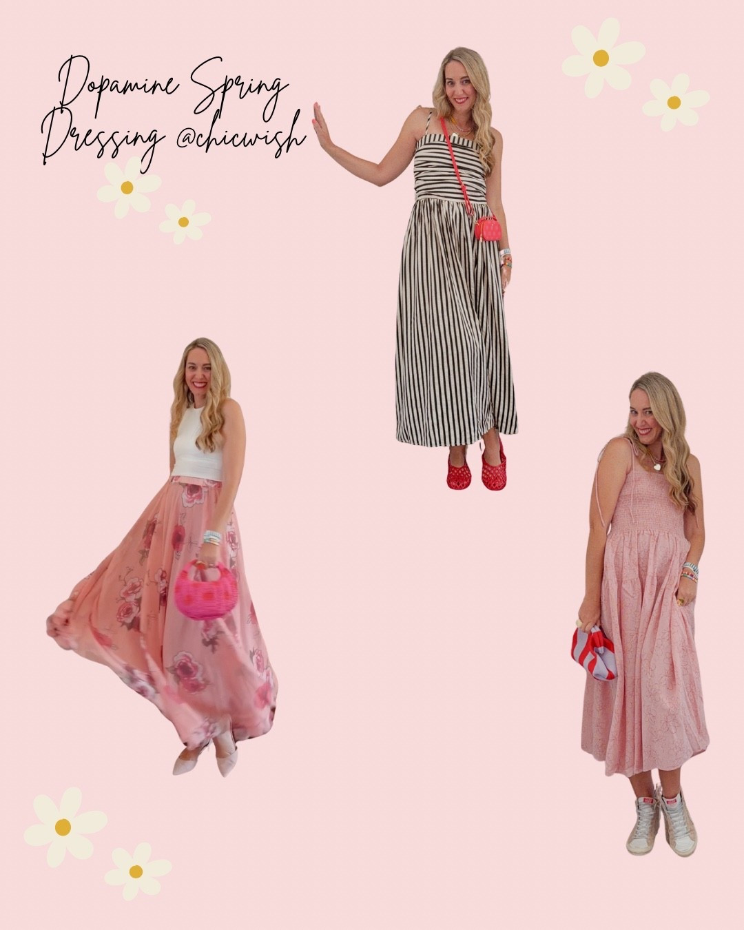 #ad Dopamine dressing for a 40-year-old mom of three!
Get ready for Spring with all these fun colors and prints-how fun are these looks from @Chicwish 


#LTKSeasonal #LTKMothersDay #LTKmomlife