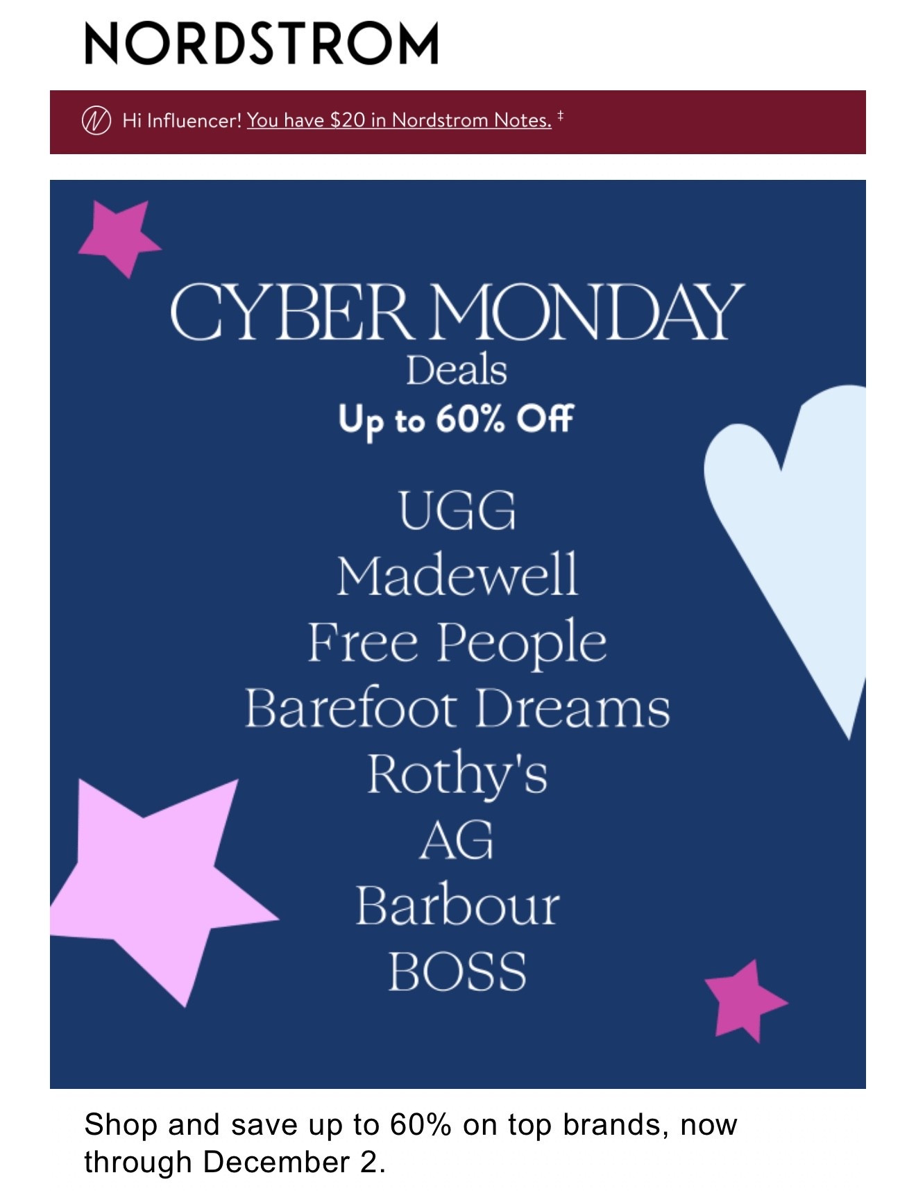 Nordstrom Cyber Monday 

#LTKGiftGuide #LTKCyberWeek #LTKHoliday