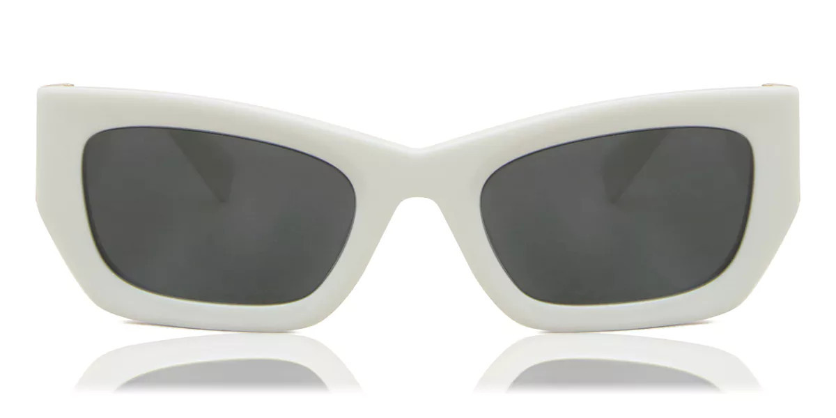 Miu Miu MU09WS 1425S0 Women’s Sunglasses White Size 53 | SmartBuyGlasses Global