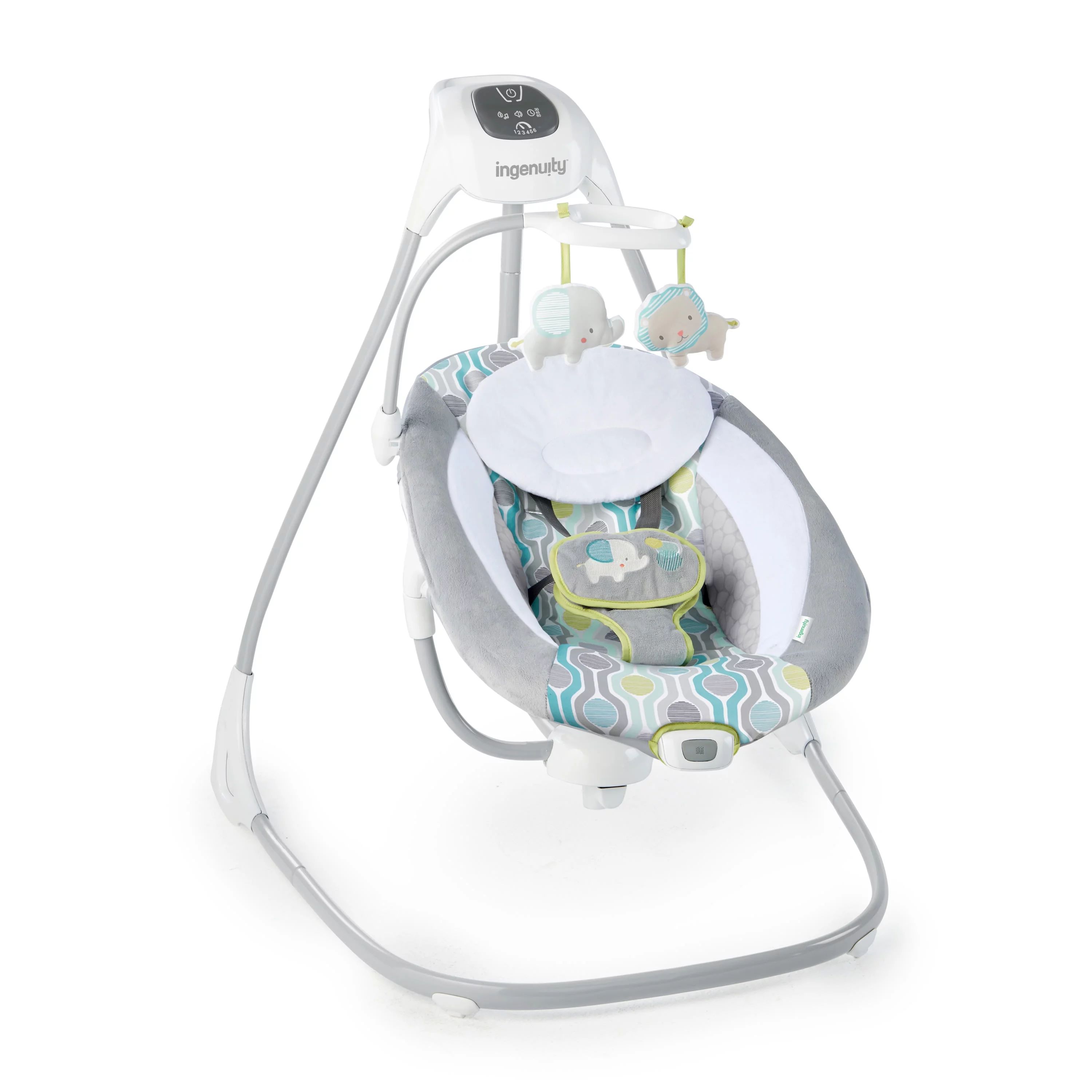 Ingenuity SimpleComfort Multi-Direction Compact Baby Swing with Vibrating Seat, Unisex - Everston... | Walmart (US)