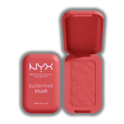 NYX Professional Buttermelt Blush - BMBL09 Feeling Butta Shimmering Terracotta - 0.17 oz (PACK OF 2) SET | Target