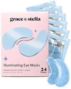 grace & stella Award Winning Under Eye Mask Reduce Dark Circles, Puffy Eyes, Undereye Bags, Wrink... | Amazon (US)