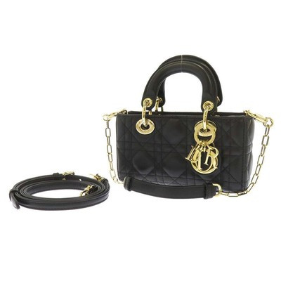 Dior LADY D-JOY micro bag Lambskin Black S0910ONGE  | eBay | eBay US