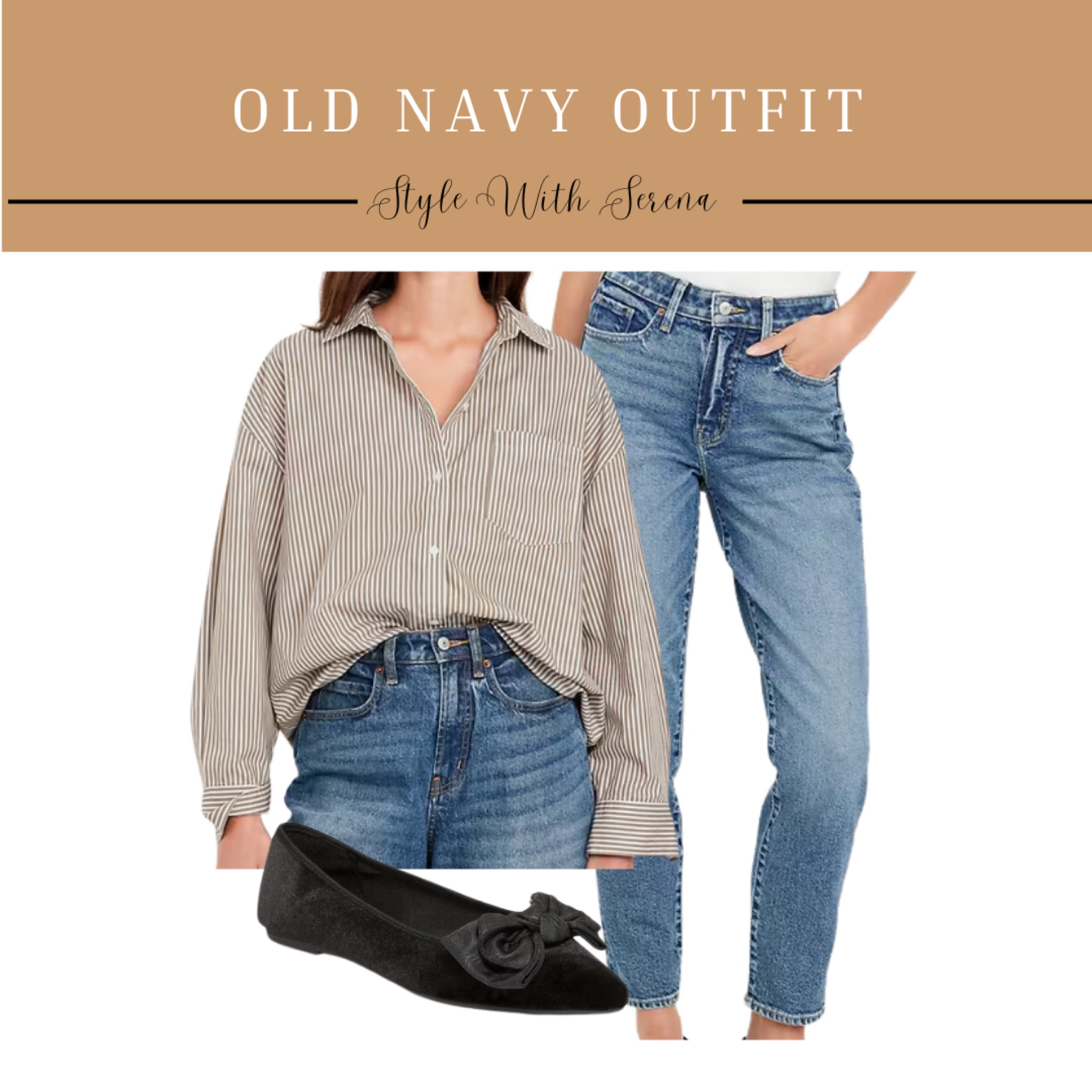 Old navy outfit, button up, blouse, jeans, denim, flats, fall outfit 

#LTKSeasonal #LTKFindsUnder50 #LTKStyleTip
