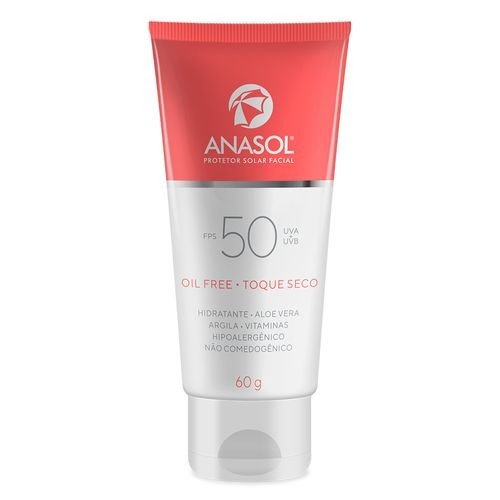 Protetor Solar Facial FPS 50 Anasol - 60g | Epoca Cosmeticos BR