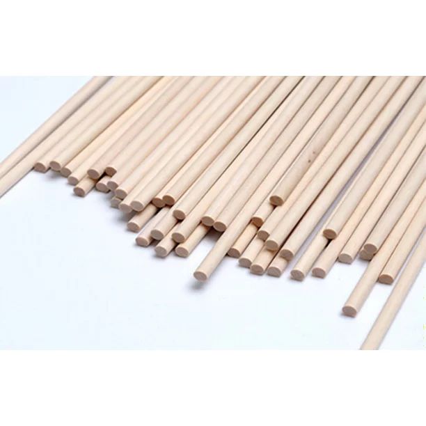 Round Bamboo Craft Sticks 16 in (100 pieces) - Walmart.com | Walmart (US)