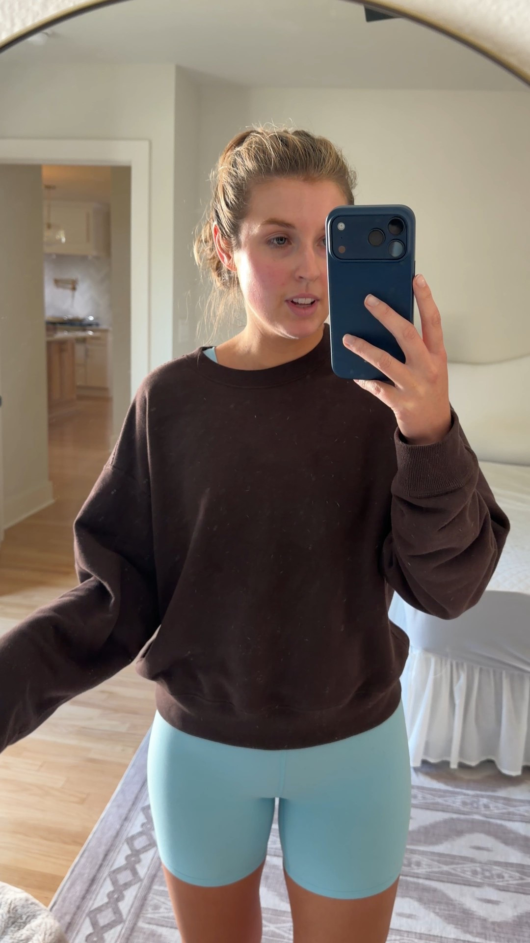 Favorite cozy sweatshirt from Abercrombie! Sized up to a M for an extra cozy fit 