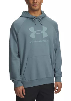 Under Armour Men's UA Rival Fleece Logo Hoodie, Blue, XL | Belk