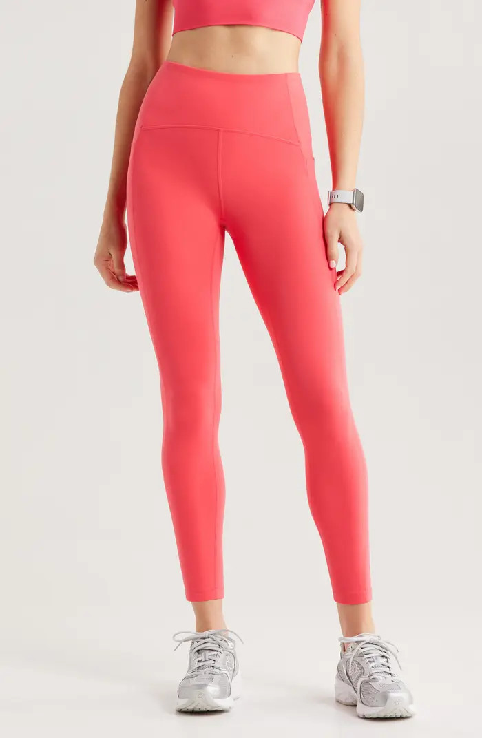 Studio Luxe High Waist Pocket 7/8 Leggings | Nordstrom