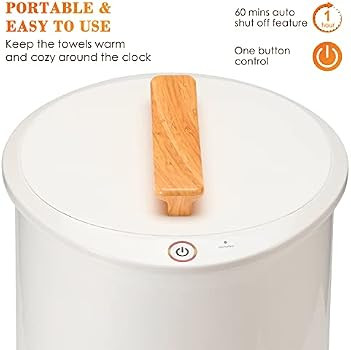 Keenray Bucket Style Towel Warmers, Luxury Bucket Towel Warmer, Large Towel Warmer for Bathroom, ... | Amazon (US)