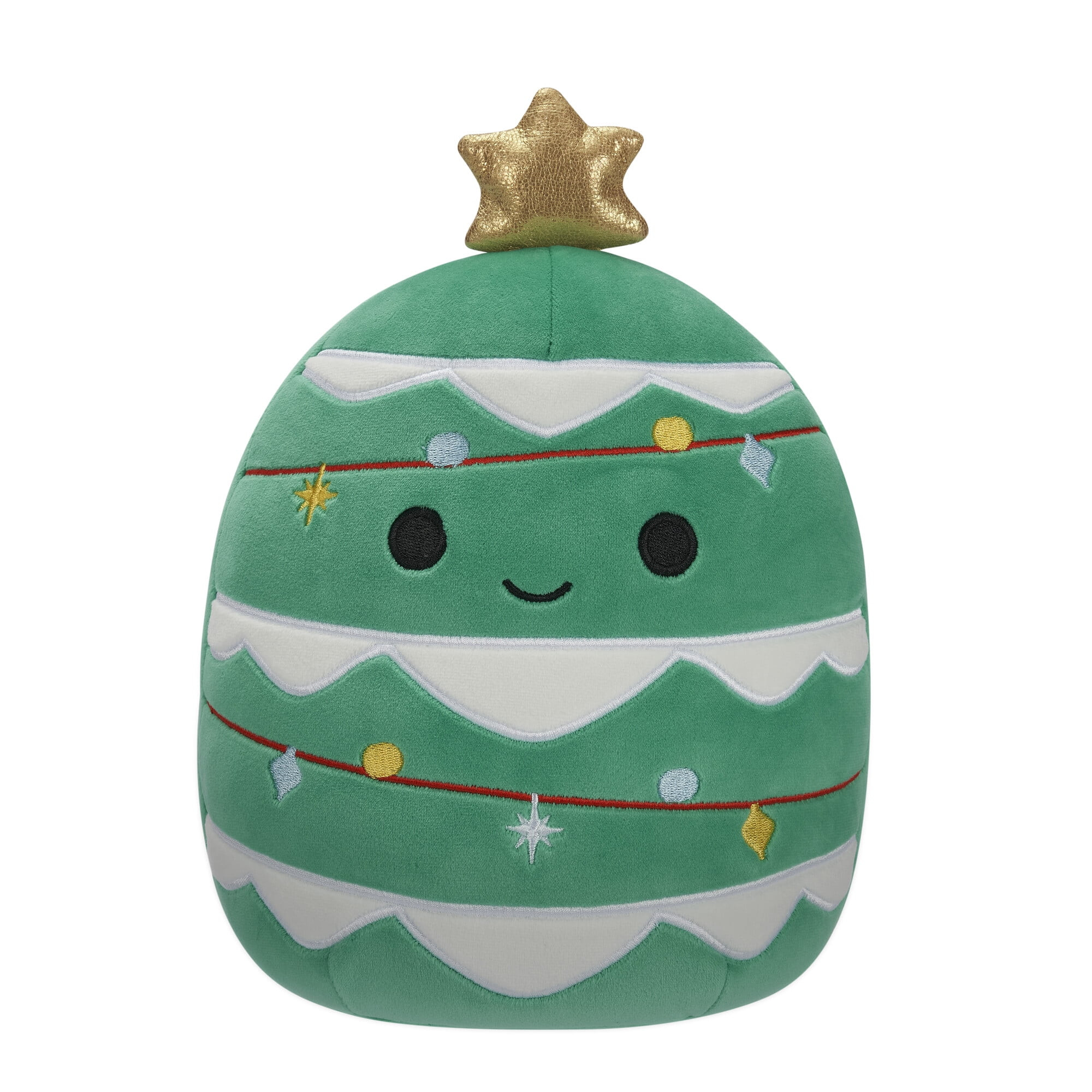 Squishmallows Original 8 inch Johann the Christmas Tree with Snow - Child's Ultra Soft Plush Toy | Walmart (US)