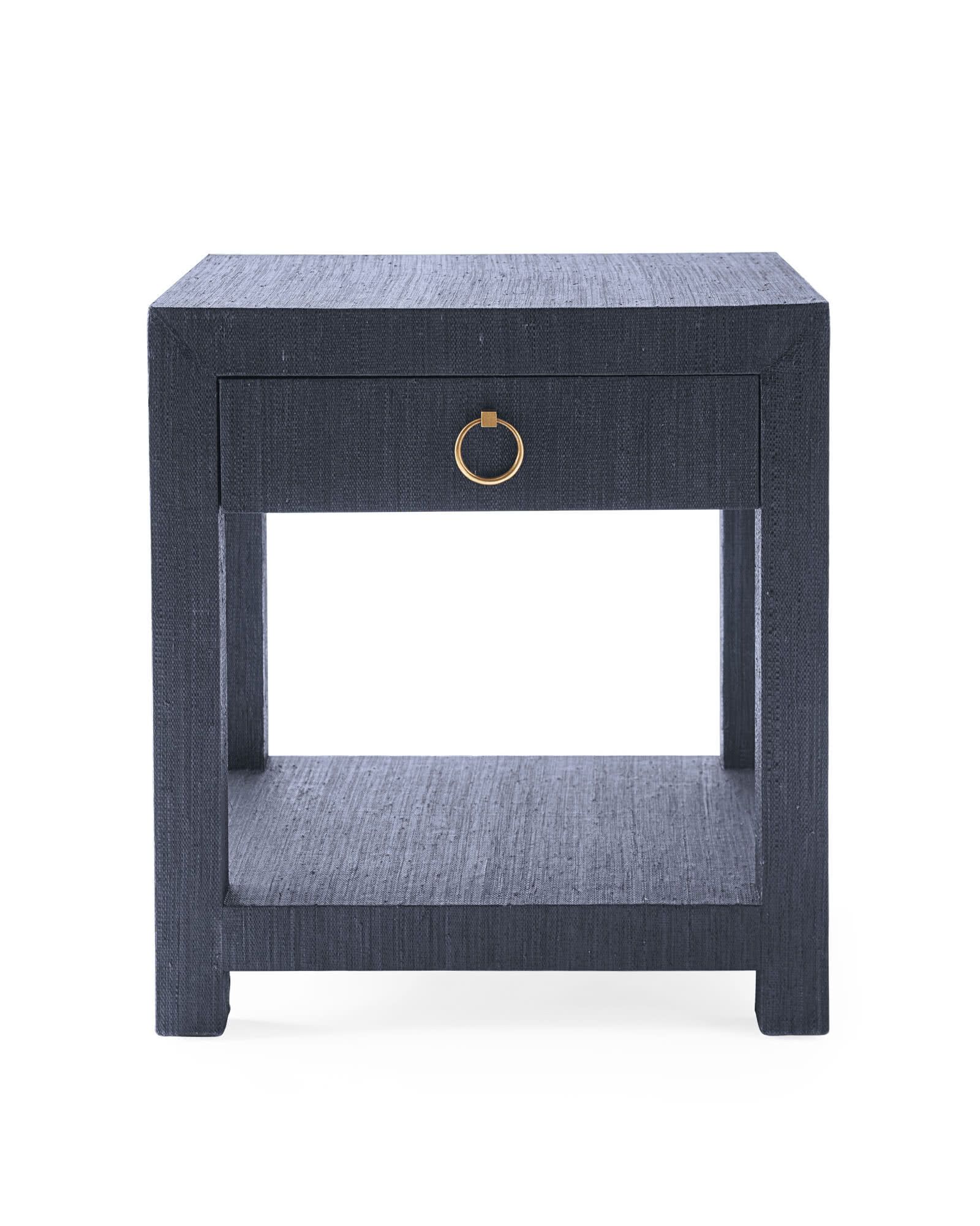 Blake Raffia 1-Drawer Nightstand | Serena and Lily