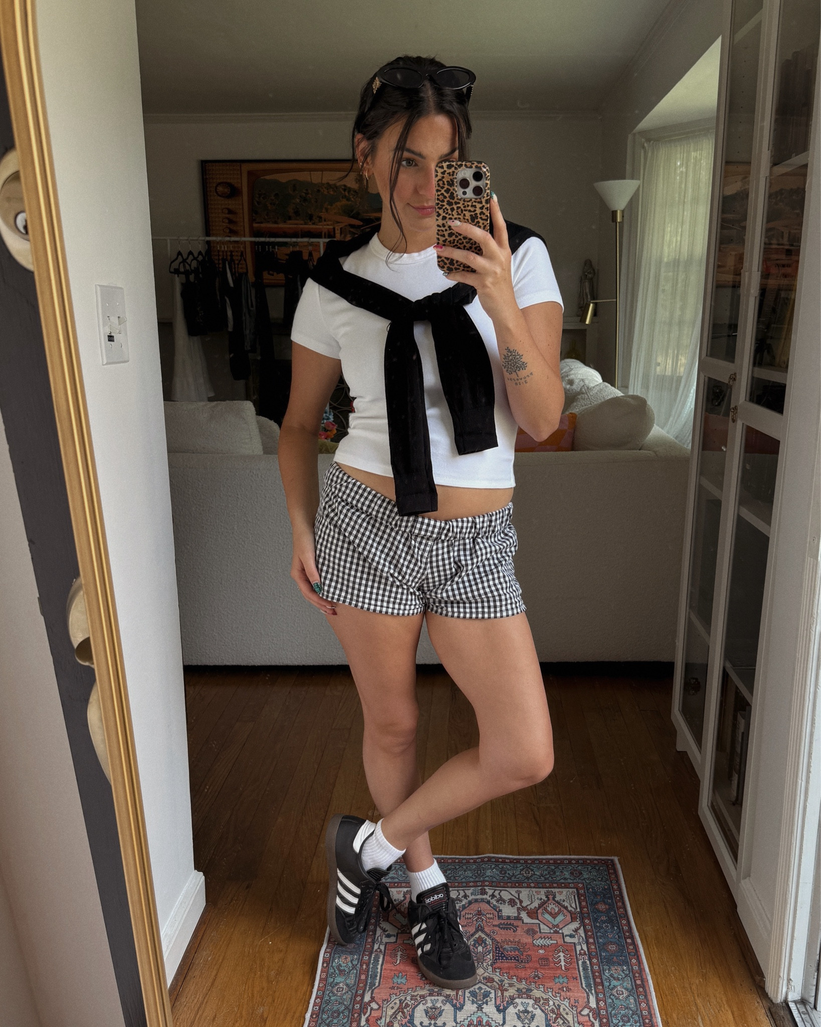 RECREATING SUMMER PINTEREST OUTFITS VIDEO: look 3🔲
(tee S boxers XS)

#LTKFindsUnder50 #LTKSeasonal #LTKBacktoSchool
