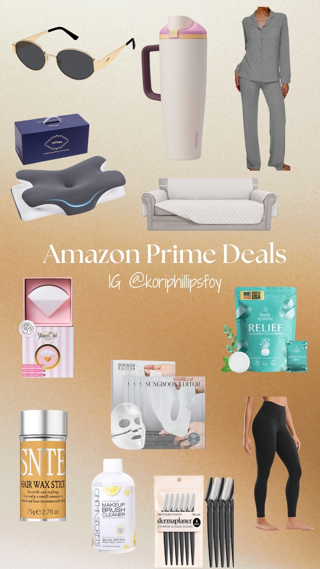 Prime deals 
Home decor 
Beauty finds 
Workout attire 

#LTKSaleAlert #LTKBeauty #LTKActive