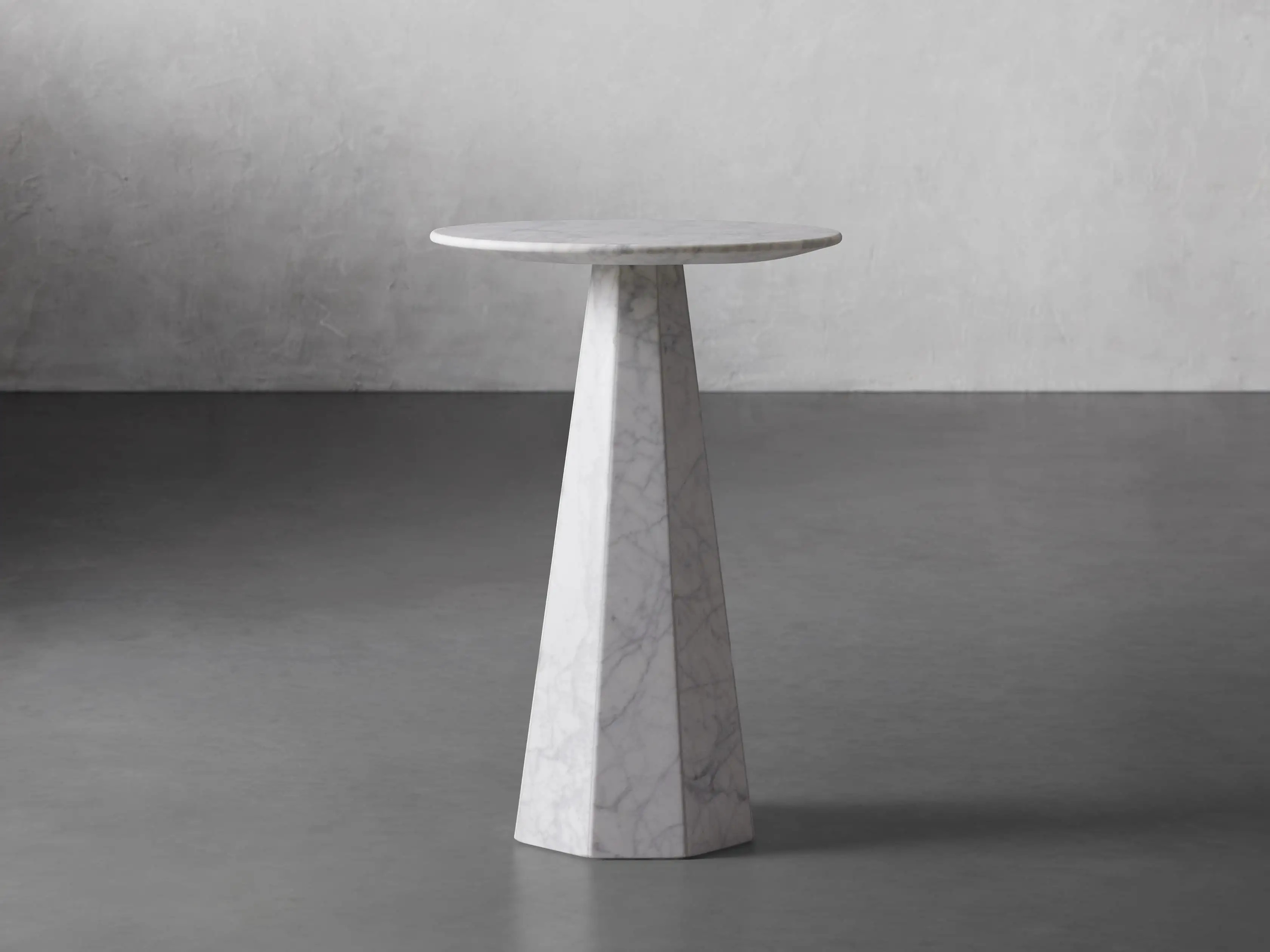 Modena Round End Table | Arhaus