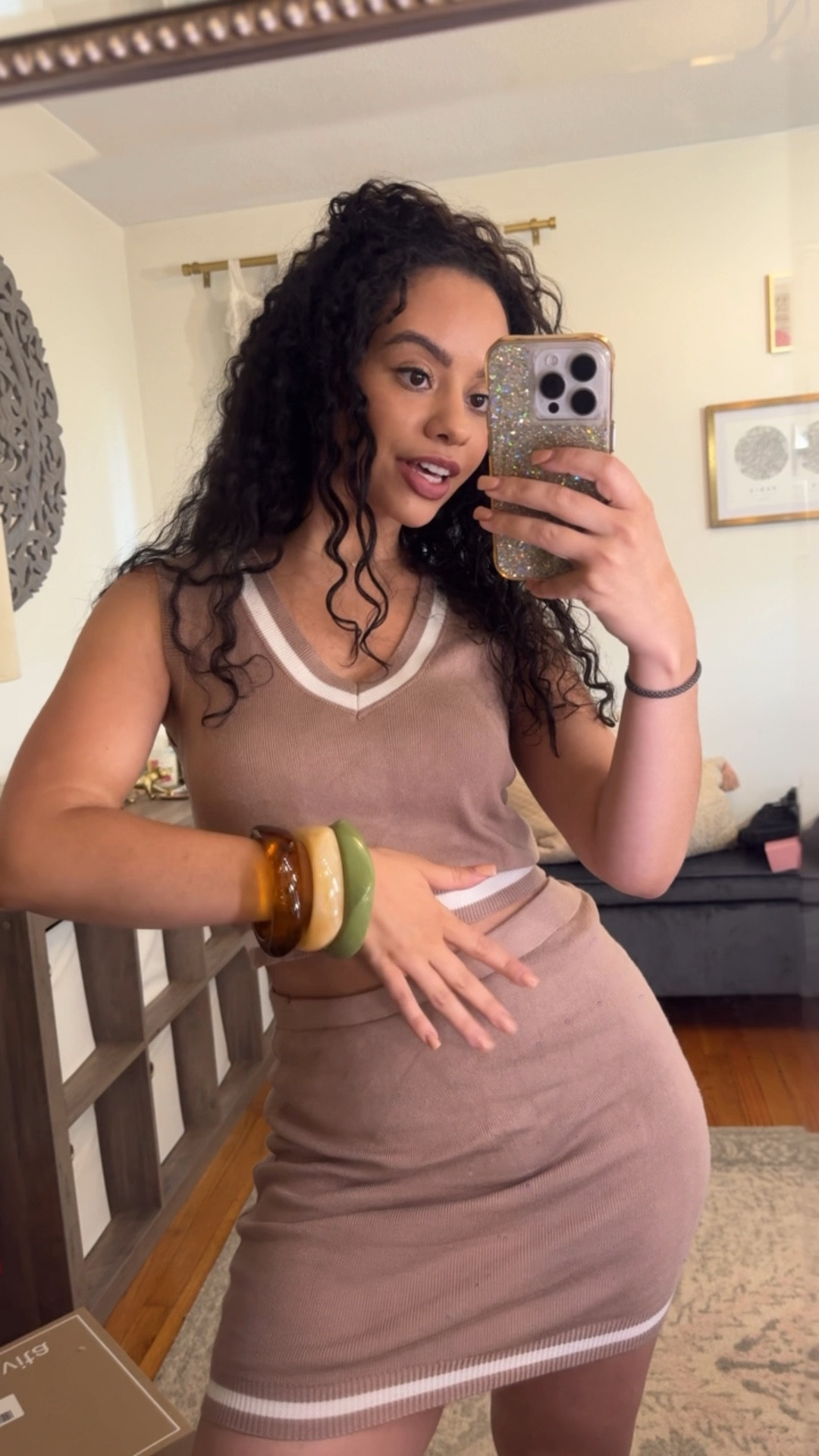 Bangles from Amazon under $20 and small wrist approved!! Love finding trendy items at an affordable price point so I can balance being on trend and timeless! Size small set. 

#LTKFindsUnder50 #LTKSeasonal #LTKStyleTip