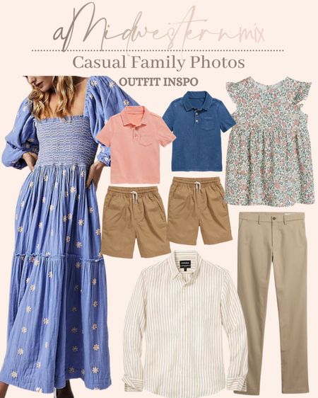 Causal spring family photos outfit inspiration! 

#LTKkids #LTKfamily #LTKmens