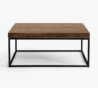 Malcolm 40" Square Coffee Table | Pottery Barn (US)