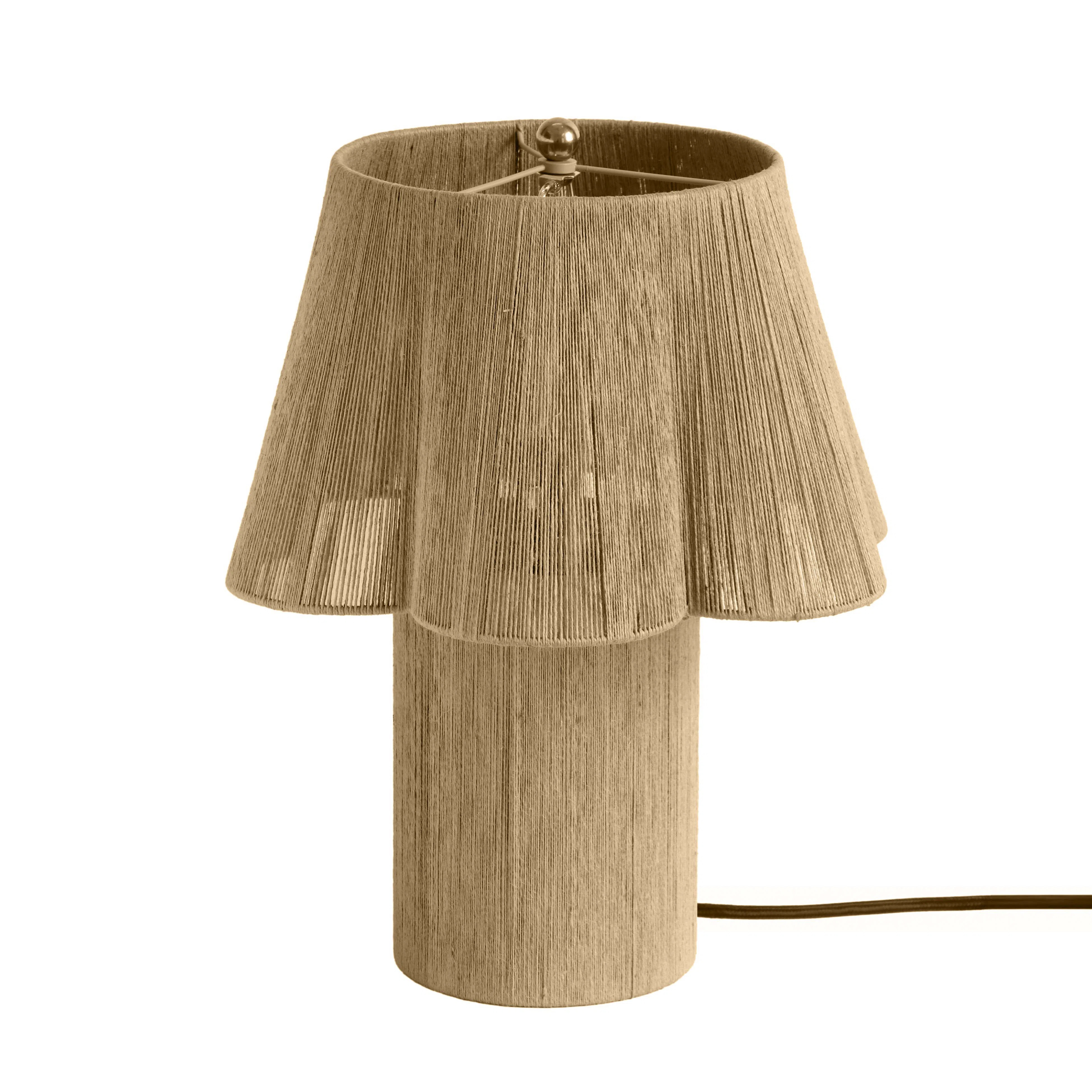 Rosecliff Heights Cequan Jute and Cotton Table Lamp | Wayfair | Wayfair North America