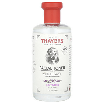 Thayers, Witch Hazel Facial Toner, Alcohol-Free, Lavender, 12 fl oz (355 ml) | iHerb