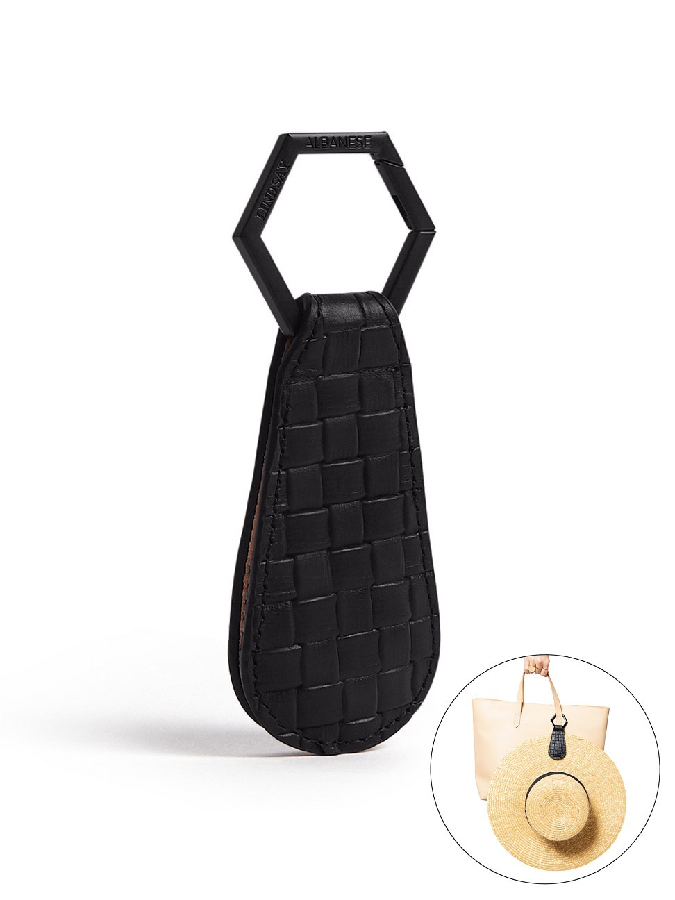 The Drop Leather Hat Holder | Saks Fifth Avenue