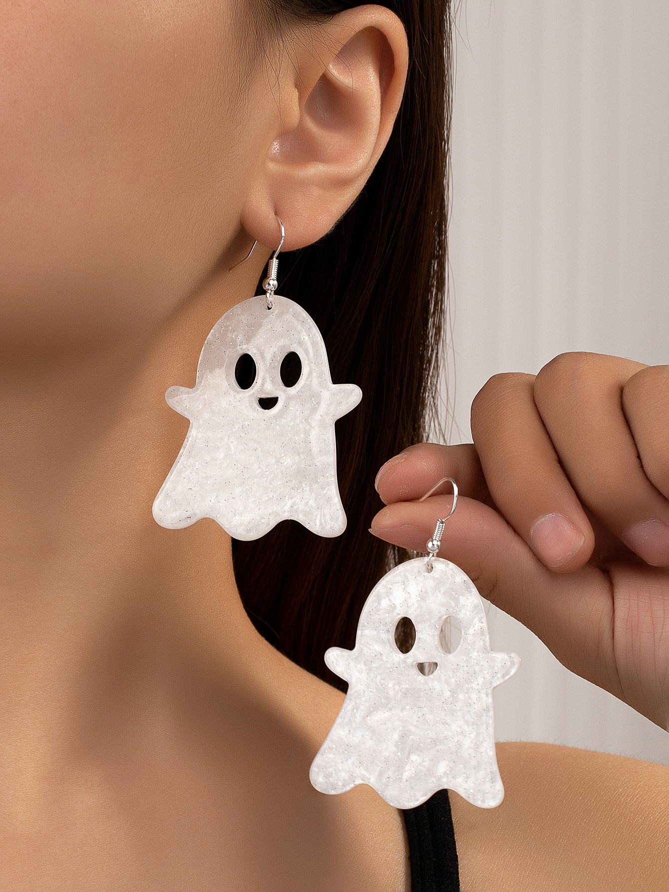 1pc Fashion Ghost Drop Earrings For Women For Daily Decoration | SHEIN