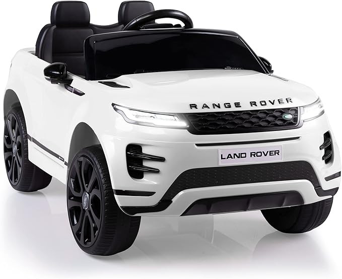 TOBBI 12V Licensed Land Rover Kids Ride On Car with Parental Remote Control (White) | Amazon (US)