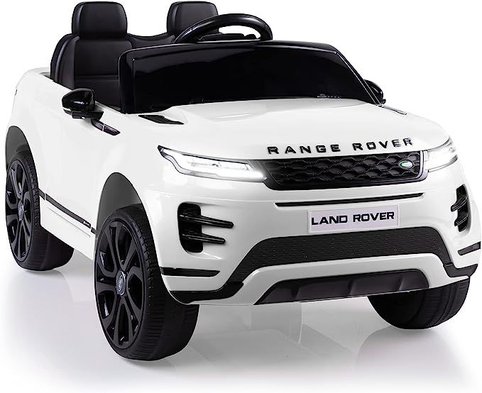 TOBBI 12V Licensed Land Rover Kids Ride On Car with Parental Remote Control (White) | Amazon (US)