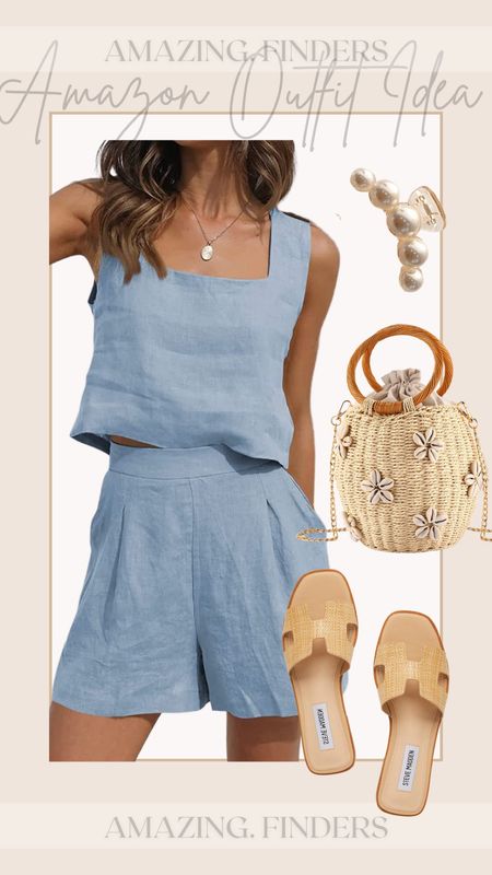 Amazon outfit idea. Amazon spring style
Two piece set
Spring break style 

#LTKstyletip #LTKunder50 #LTKtravel