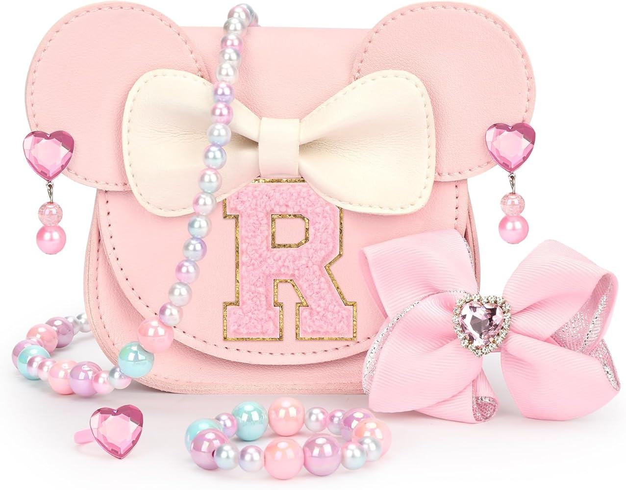 mibasies Toddler Purse Gifts for Girls: 3 Year Old Girl Gifts, Girl Toys Purse Set | Amazon (US)