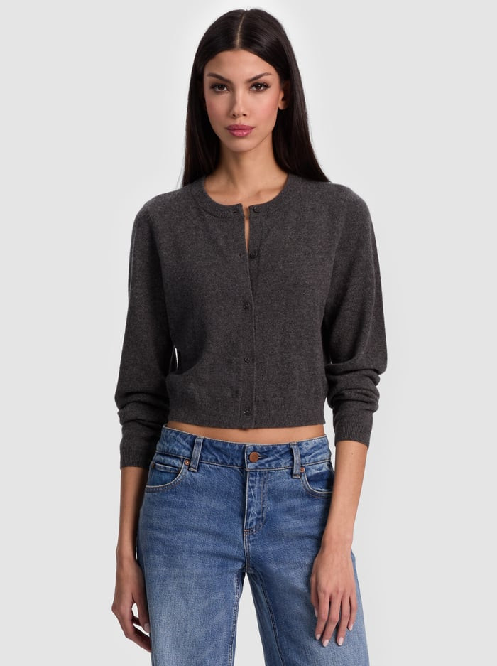 DOLLIE CASHMERE CARDIGAN | Alice + Olivia