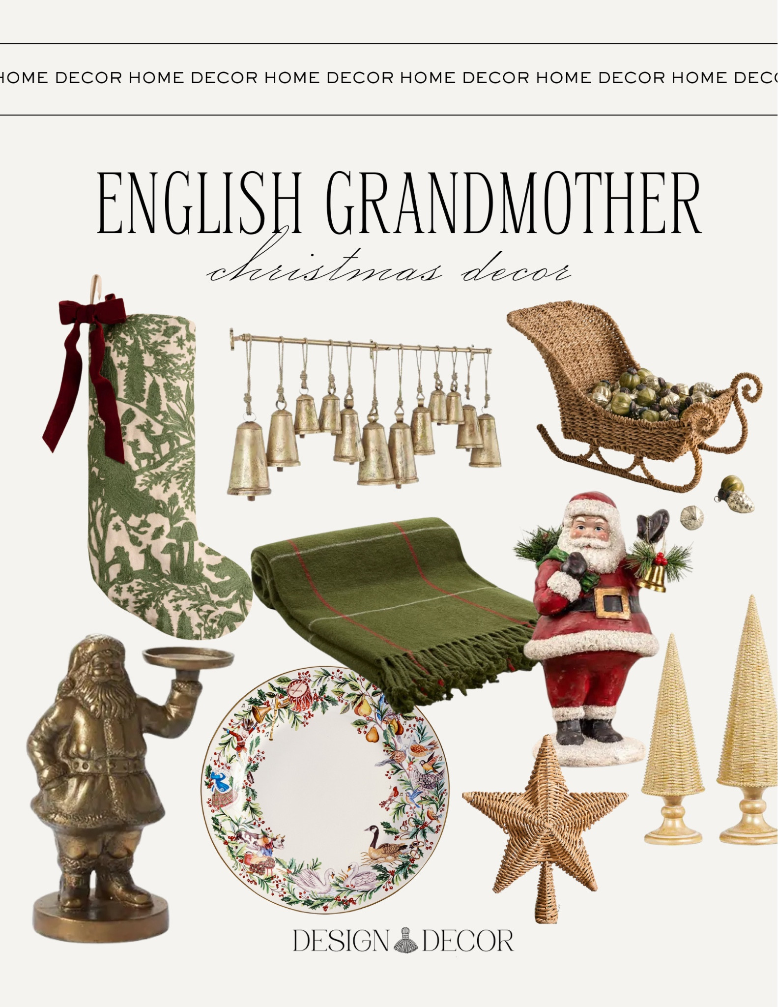 English grandmother Christmas decor. Nancy meyers Christmas  

#LTKSeasonal #LTKHoliday