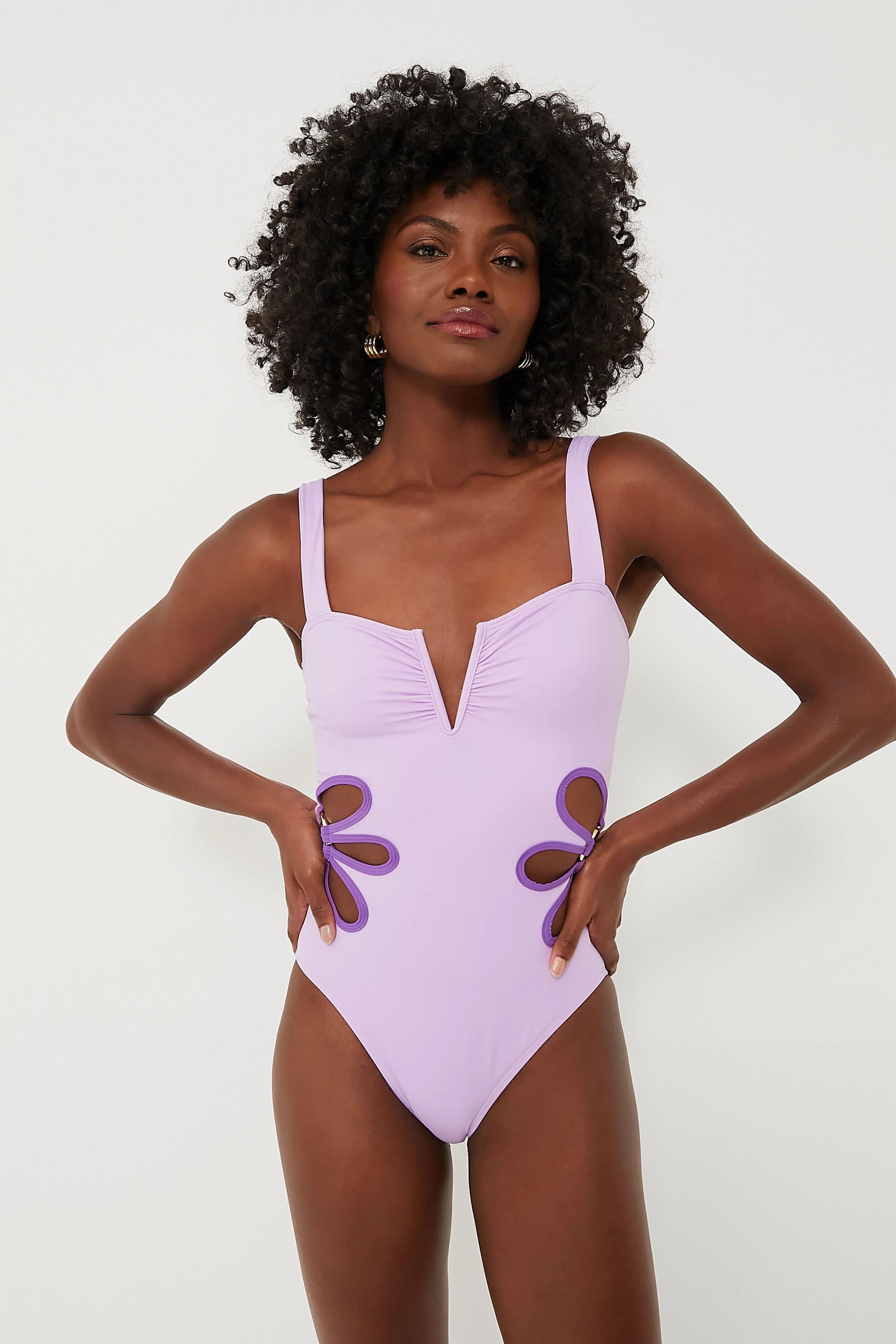 Lilac and Plum Flora One Piece | Tuckernuck (US)