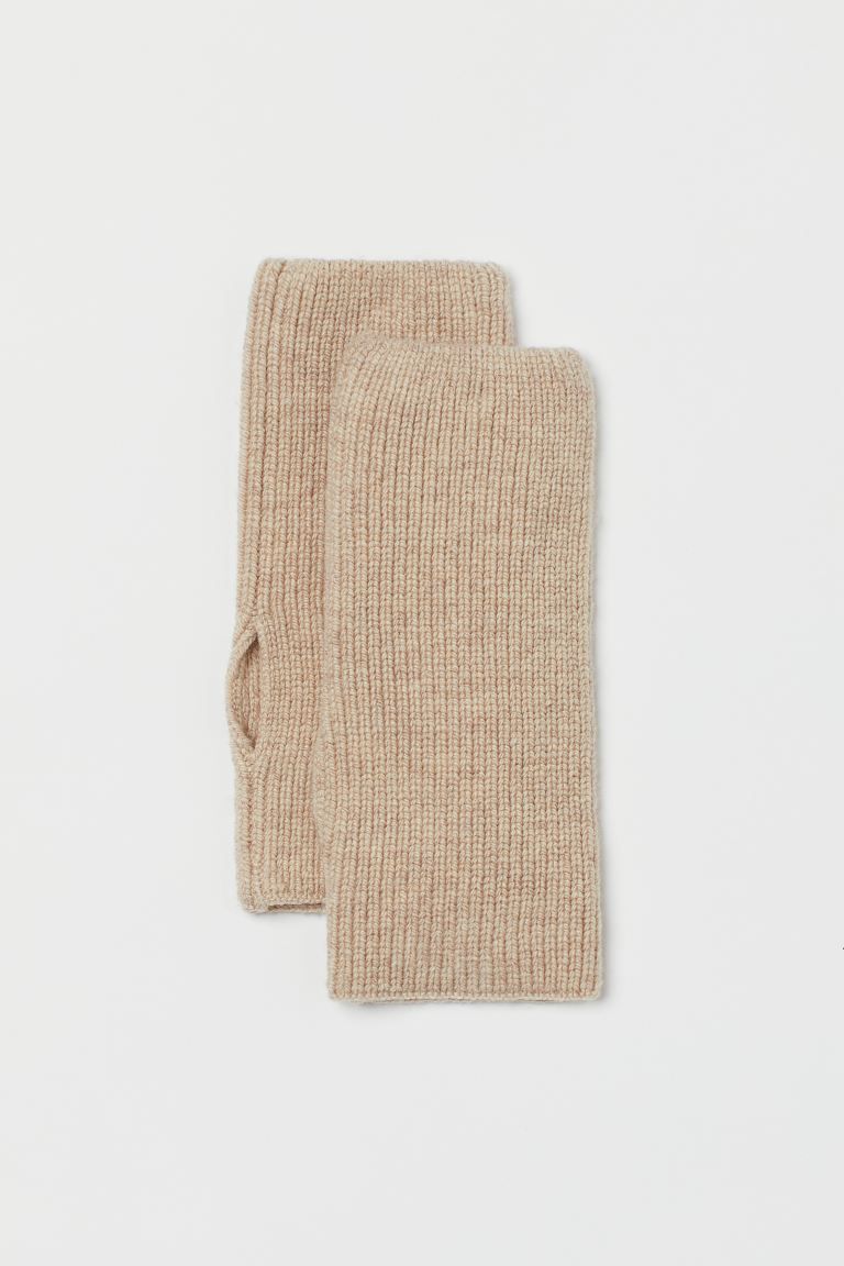 Rib-knit Arm Warmers | H&M (US)