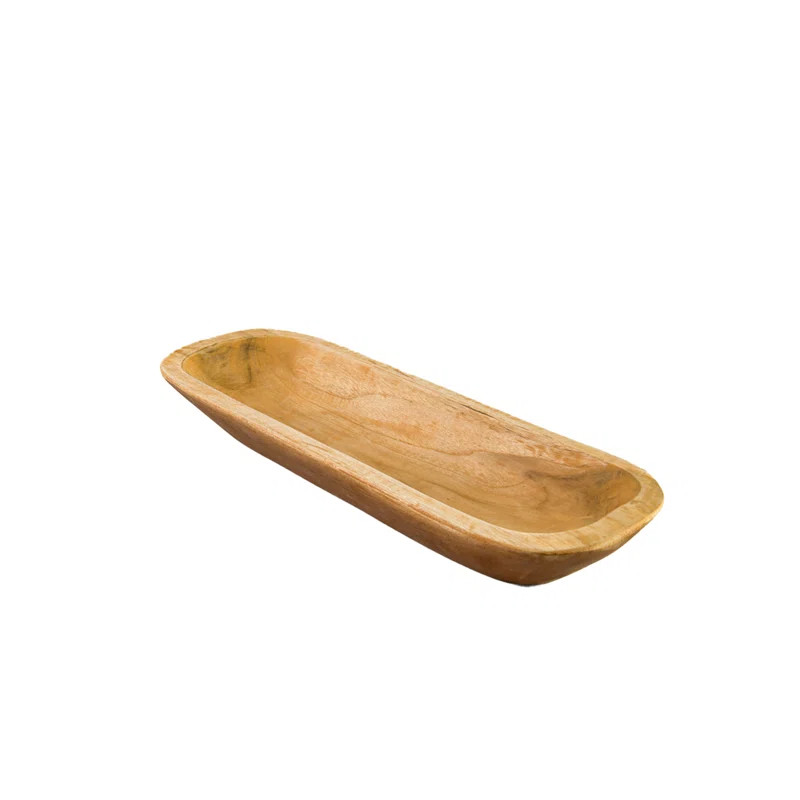Millwood Pines Rectangular Natural Wood Tray – Elegant Centerpiece & Versatile Organizer For Ho... | Wayfair North America