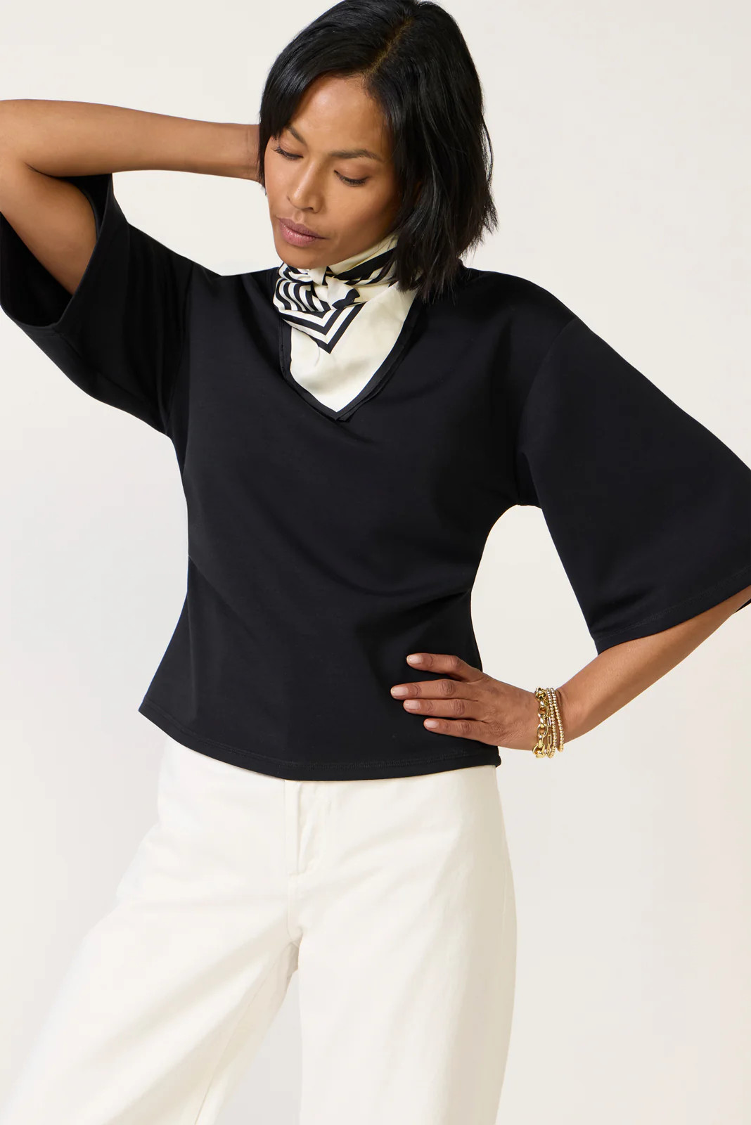 Hayden Tailored Scuba Top | Evereve