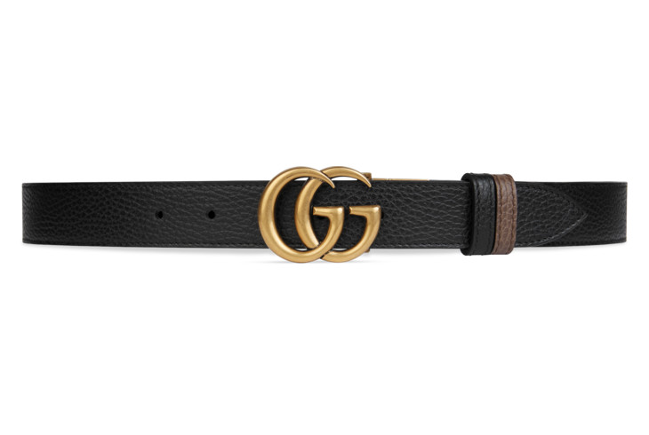 Reversible belt with Double G buckle | Gucci (UK)