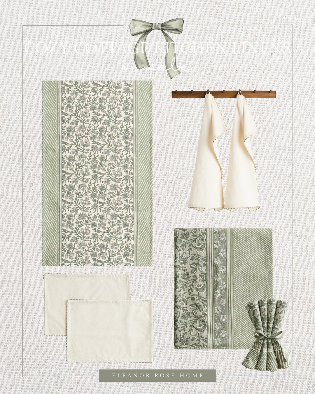 Save 20% on these super cozy cottage kitchen linens.

#LTKFindsUnder50 #LTKHome #LTKSaleAlert